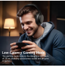 Tozo H100 Bluetooth Over-Ear Headphones Black