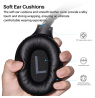 Tozo H100 Bluetooth Over-Ear Headphones Black