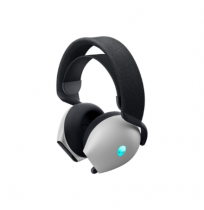Dell Gaming Headset | Alienware Tri Mode AW725H | Bluetooth | Over-Ear | Microphone | Lunar Light | Noise canceling