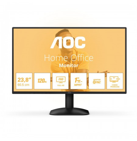 MONITOR AOC LED 23,8" 24B31H 120Hz