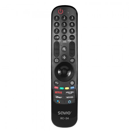 SAVIO RC-24 Universal/Replacement Remote for LG TV – SMART TV