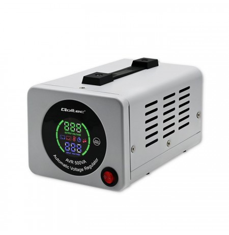 Qoltec Automatic Voltage Stabilizer AVR 500VA