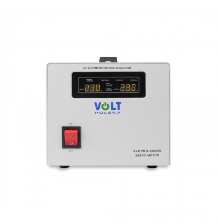 Voltage Stabilizer Volt Polska AVR Pro 2000VA 3% Servo