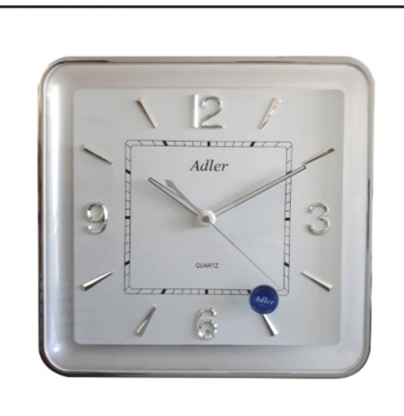 ADLER ADL-PW165-1730 SILVER Sieninis kvarcinis laikrodis