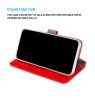 Fixed Opus | Book Case | Samsung | Galaxy A36 5G/A56 5G | Leather | Red