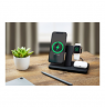 Fixed | MagPowerstation 3-in-1 wireless charging stand with MagSafe mount support | FIXMPOS-BK