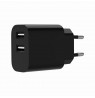 Gembird TA-UC-2A12-01-BK mobile device charger Universal White AC Indoor