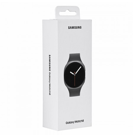 Samsung Galaxy Watch 8 3.3 cm (1.3") AMOLED 40 mm Digital 438 x 438 pixels Touchscreen 4G Graphite Wi-Fi GPS (satellite)