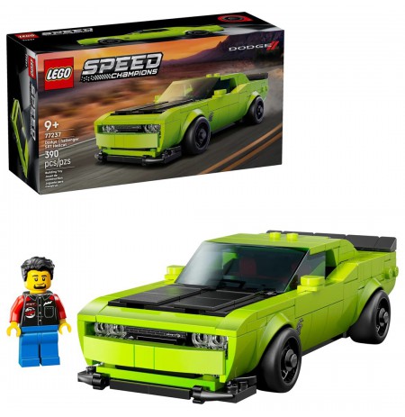 LEGO SPEED CHAMPIONS 77237 Dodge Challenger SRT Hellcat Sports Car