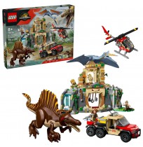 LEGO JURASSIC WORLD 76976 Spinosaurus & Quetzalcoatlus Air Mission