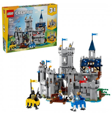 LEGO CREATOR 3 IN 1 31168 Medieval Horse Knight Castle