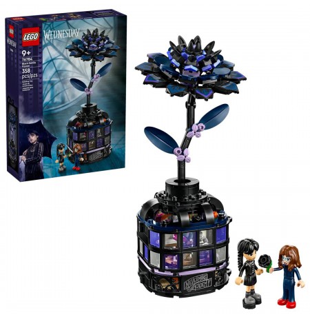 LEGO WEDNESDAY 76784 Black Dahlia Flower