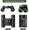 USCAMEL Folding Pocket Binoculars Compact Travel mini