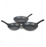Salter BW06235S1BRMFOB Megastone 3-Piece Frying Pan Set - 20/24/28cm