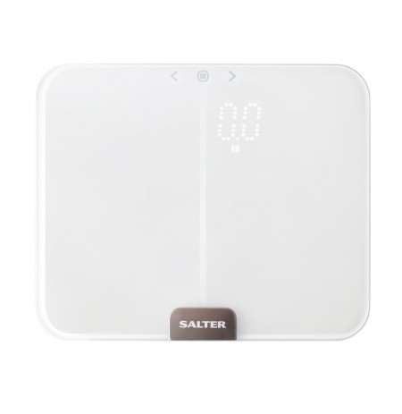 Salter 9164 WH3RJLEU16 Ghost Compact Analyser Scale, White