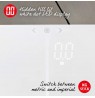 Salter 9164 WH3RJLEU16 Ghost Compact Analyser Scale, White
