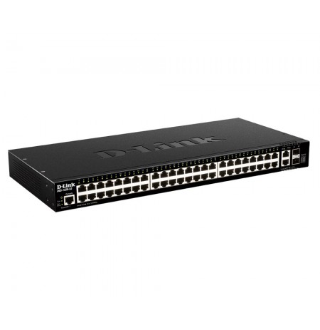 D-Link DGS-1520-52/E network switch Managed L3 10G Ethernet (100/1000/10000) 1U Black