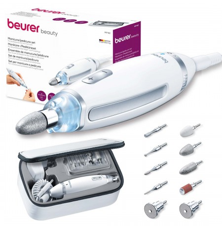 Beurer MP 62 Set Silver, White