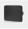 Leather Protective Sleeve for MacBook 14" black