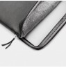 Leather Protective Sleeve for MacBook 14" black