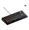 Glorious GMMK 3 Pro 75% Custom Gaming Keyboard - Pre-Built, ANSI (US), Fox Switches, Black