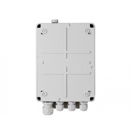 6-port S64H switch with power supply for 4 IP cameras in hermetic housing