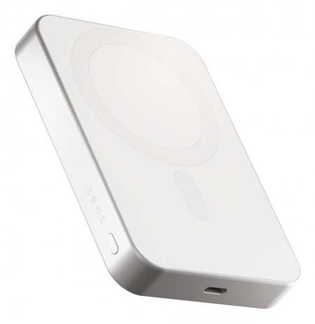 ZENS Slim Qi2 Magnetic 10000mAh Powerbank White