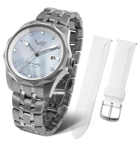 Vostok Europe Vilnelė Diamond VS42-125A755BRWH-SLWH