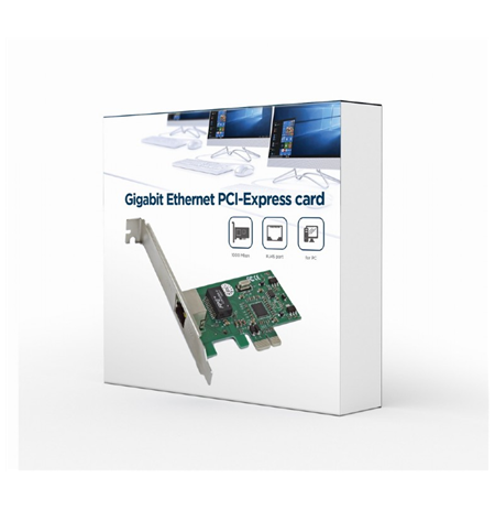 Gembird Gigabit Ethernet PCI-Express card, Realtek chipset | Gembird