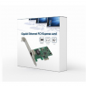 Gembird Gigabit Ethernet PCI-Express card, Realtek chipset | NIC-GX1