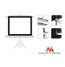 Screen Maclean MC-680 (wall, manual expandable, 1:1, 112,0")