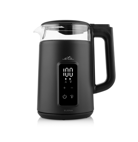 ETA ETA959590000 Elena Electric kettle, 1.7 L, 2200 W, Black/Glass | ETA