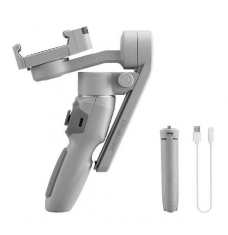 Zhiyun Tech SMOOTH-Q3 Handheld Camera Stabilizer, Grey, 340°, -260 - 80°, -150 - 150°, 0.28 kg