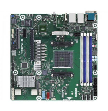 Asrock X570D4U motherboard AMD X570 Socket AM4 micro ATX