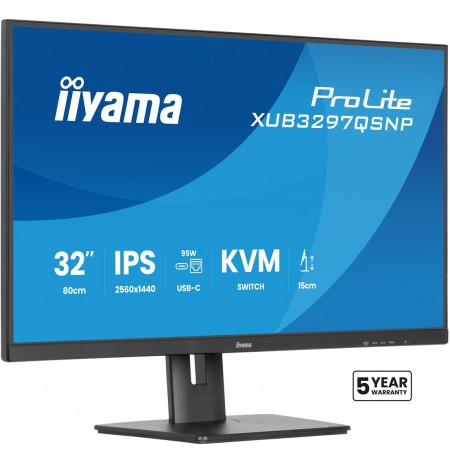 Monitor IIYAMA 80cm XUB3297QSNP-B1 16:9 2xHDMI,DP