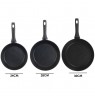 Salter BW08773 Geo Hex 3-Piece Fry Pan Set - 20/24/28cm