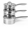Salter BW06734EU7 Timeless Collection 3-Piece Pan Set
