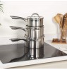 Salter BW06734EU7 Timeless Collection 3-Piece Pan Set
