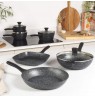 Salter BW05751S2EU7 Megastone 3-Piece Saucepan Set
