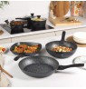 Salter BW05751S2EU7 Megastone 3-Piece Saucepan Set