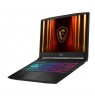MSI Katana 15 HX B14WFK-605XPL i7-14650HX 15.6" FHD 144Hz IPS-Level 16GB DDR5 SSD512 GeForce RTX 5060 8GB NoOS