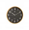 PERFECT Sieninis kvarcinis laikrodis 7125W/BLACK