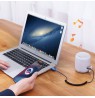 Ugreen CM309 Bluetooth 5.0 Audio Receiver USB Cable Audio Adapter AUX Jack Black