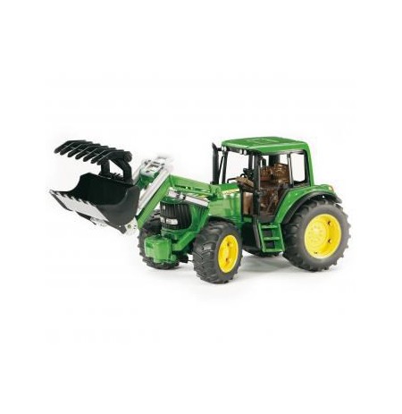 John Deere 6920 tractor with BRUDER loader