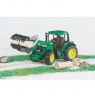 John Deere 6920 tractor with BRUDER loader