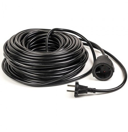 Ilgintuvas 30m, 1 lizdo, 2x1.0mm2