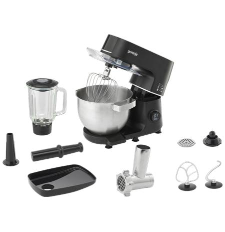 Gorenje | Kitchen Machine | MMC1000SCB | 1000 W | Number of speeds 12 | Bowl capacity 6 L