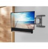 Maclean MC-912 Universal Soundbar Speaker Mount Holder TV Mounting Adjustable VESA 23" - 65" 15 kg