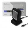 Qoltec 50864 Desktop QR & Barcode Scanner | USB