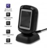 Qoltec 50864 Desktop QR & Barcode Scanner | USB